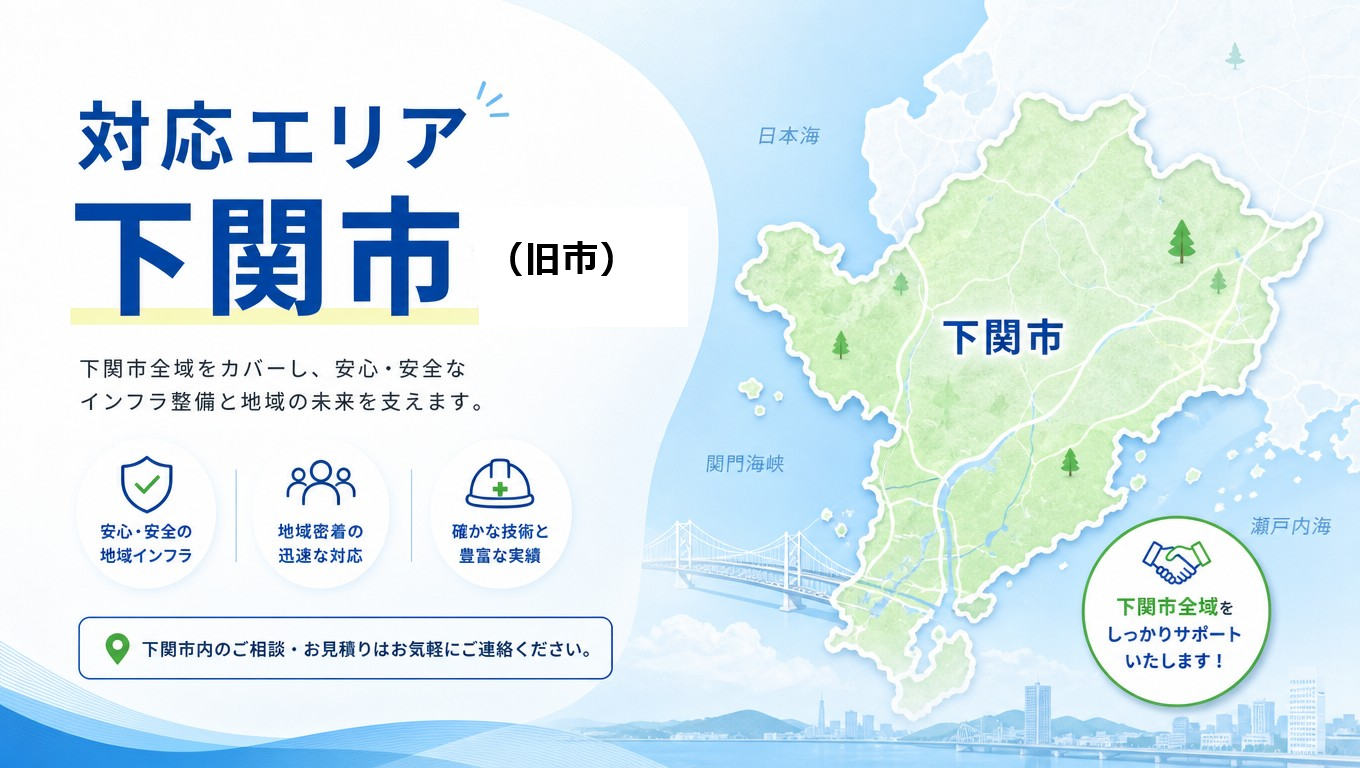 対応エリア:下関市(旧市)